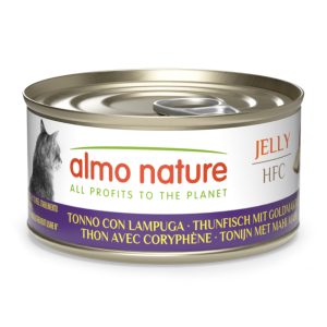 Almo Nature HFC Jelly 6 x 70 g - Tonfisk med guldmakrill
