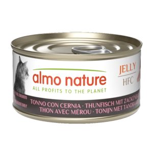 Almo Nature HFC Jelly 6 x 70 g - Tonfisk med havsabborre