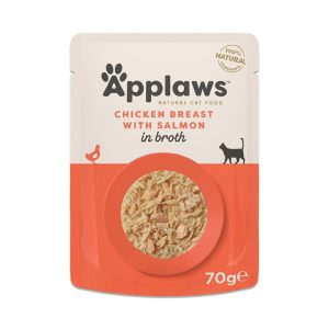 Applaws Chicken with Salmon in Broth 70g