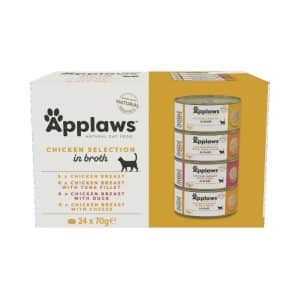 Applaws Selection in Broth Chicken 24x70 g