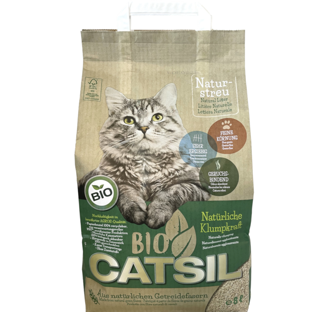 Bio-Catsil kattströ - 8 liter (ca 4 kg)
