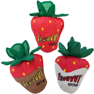 Catnip Jordgubbe Röd 1 st - Katt - Kattleksaker - Kattmynta & Kattmynta-spray - Yeowww! - ZOO.se