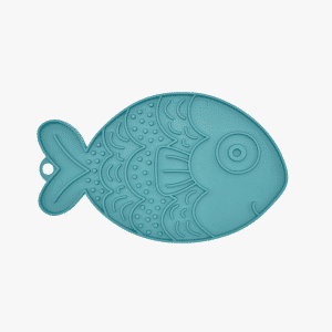 Fishka Slickmatta för hund & katt - Turkos