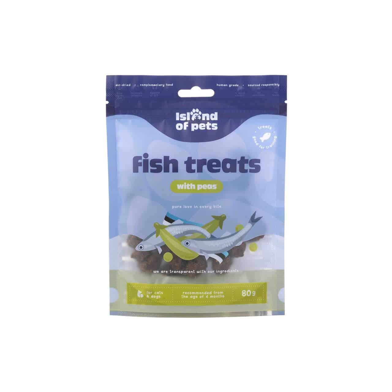 Fiskkex med Ärtor Hundgodis - 200 g
