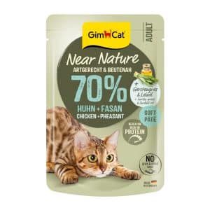 GimCat Near Nature 16 x 85 g - Kyckling & fasan