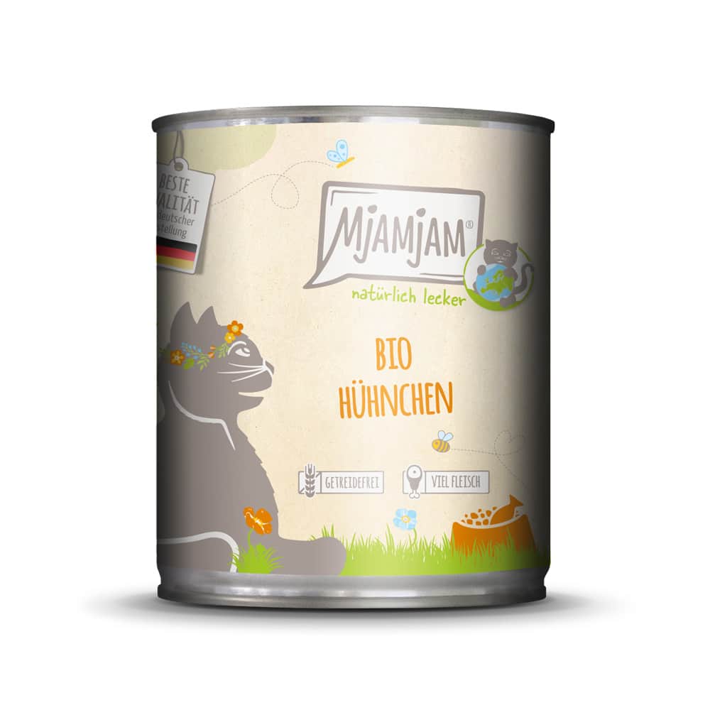 MjAMjAM Naturally Delicious ekologiskt 6 x 800 g - Ekologisk kyckling
