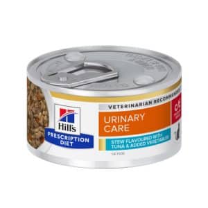 Prescription Diet c/d Multicare Stress Stew Kattfoder med tonfisk och grönsaker - 24 st x 82 g