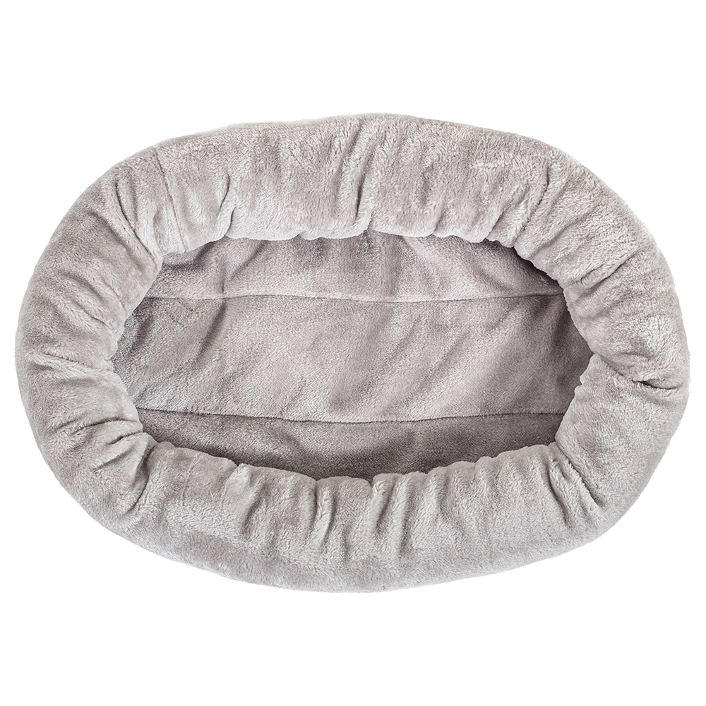 Reservdelar för Natural Paradise - Mysbädd oval (L 61 x B 46 x H 11 cm, grå)