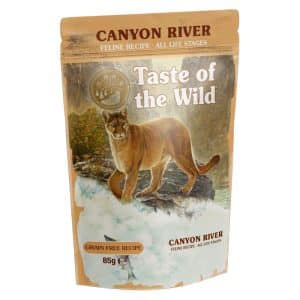 Taste of the Wild Canyon River med öring - 12 x 85 g