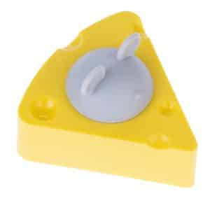 TIAKI Cheese kattleksak med kattmynta - 6,5 x 6,3 x 4,6 cm