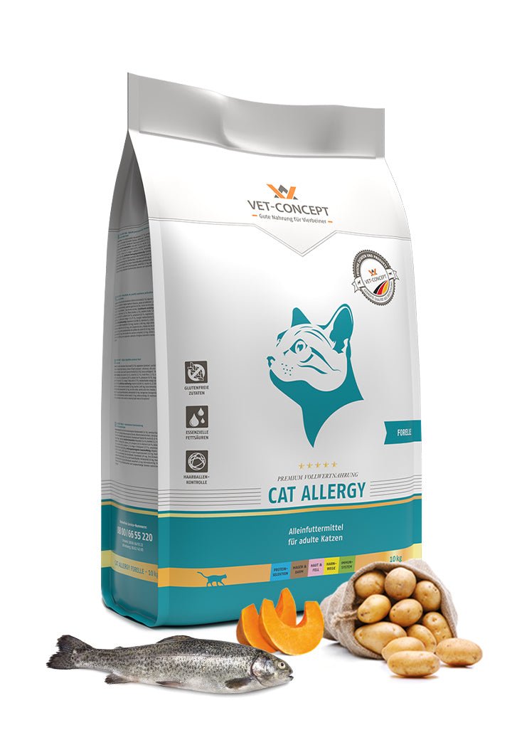 Vet Concept Cat Allergy Fisk torrfoder för Katt 3 kg