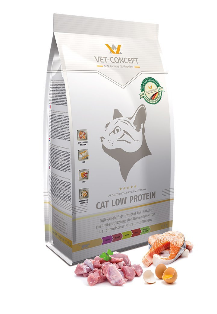 Vet Concept Katt Låg proteinhalt för katter 400 g
