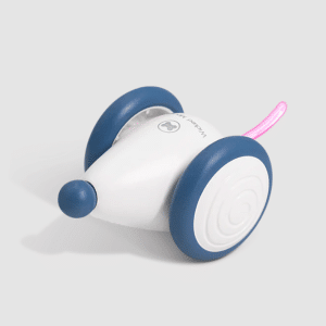 Wicked Mouse Interaktiv Kattleksak - Vit/blå