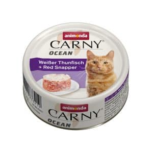 animonda Carny Ocean 12 x 80 g - Vit tonfisk & röd snapper 12 x 80 g