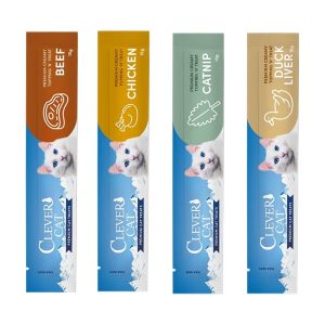 Clever Cat Creamy Mixed Flavours 4 x 15 g