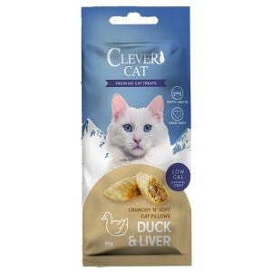 Clever Cat Pillows Duck & Liver 30 g
