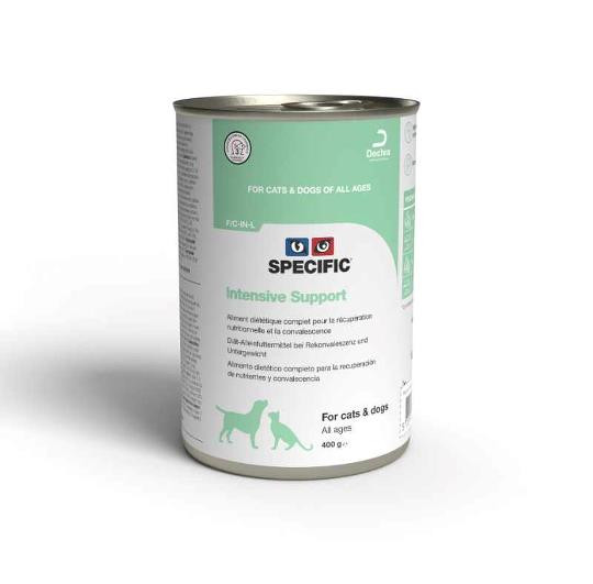 Intensive Support F/C-IN-L Våtfoder till hund och katt för återhämtning - 6 x 395 g