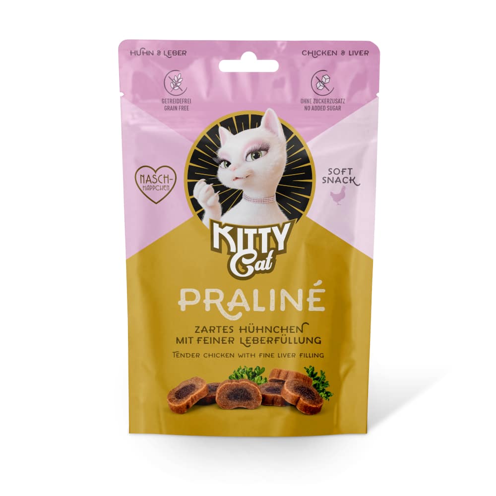 KITTY Cat Praliné med kyckling & lever - 50 g