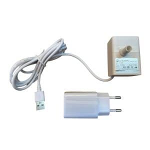 Lucky-Kitty keramik dricksfontän - Mikro-Pump USB med adapter