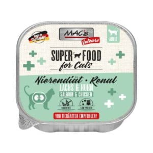 MAC's Vetcare Cat Kidney Diet / Renal - Lax & kyckling (16 x 100 g)