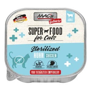 MAC's Vetcare Cat Sterilised - Kyckling (16 x 100 g)