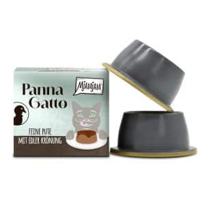 MjAMjAM Panna Gatto 2 x 80 g - Fin kalkon med läcker topping