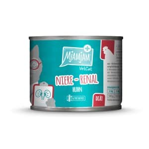 MjAMjAM VetCat Kidney - Renal 6 x 200 g - Kyckling