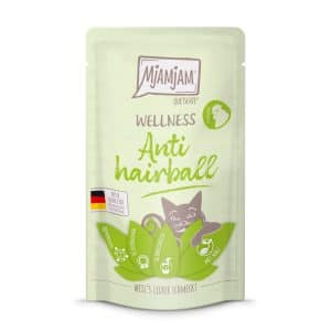 MjAMjAM Wellness 12 x 125 g - Anti-hårbollar - kyckling