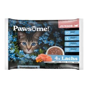 Pawsome Junior 4 x 85 g - Lax