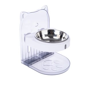 TIAKI justerbar kattskål Lilly - 480 ml