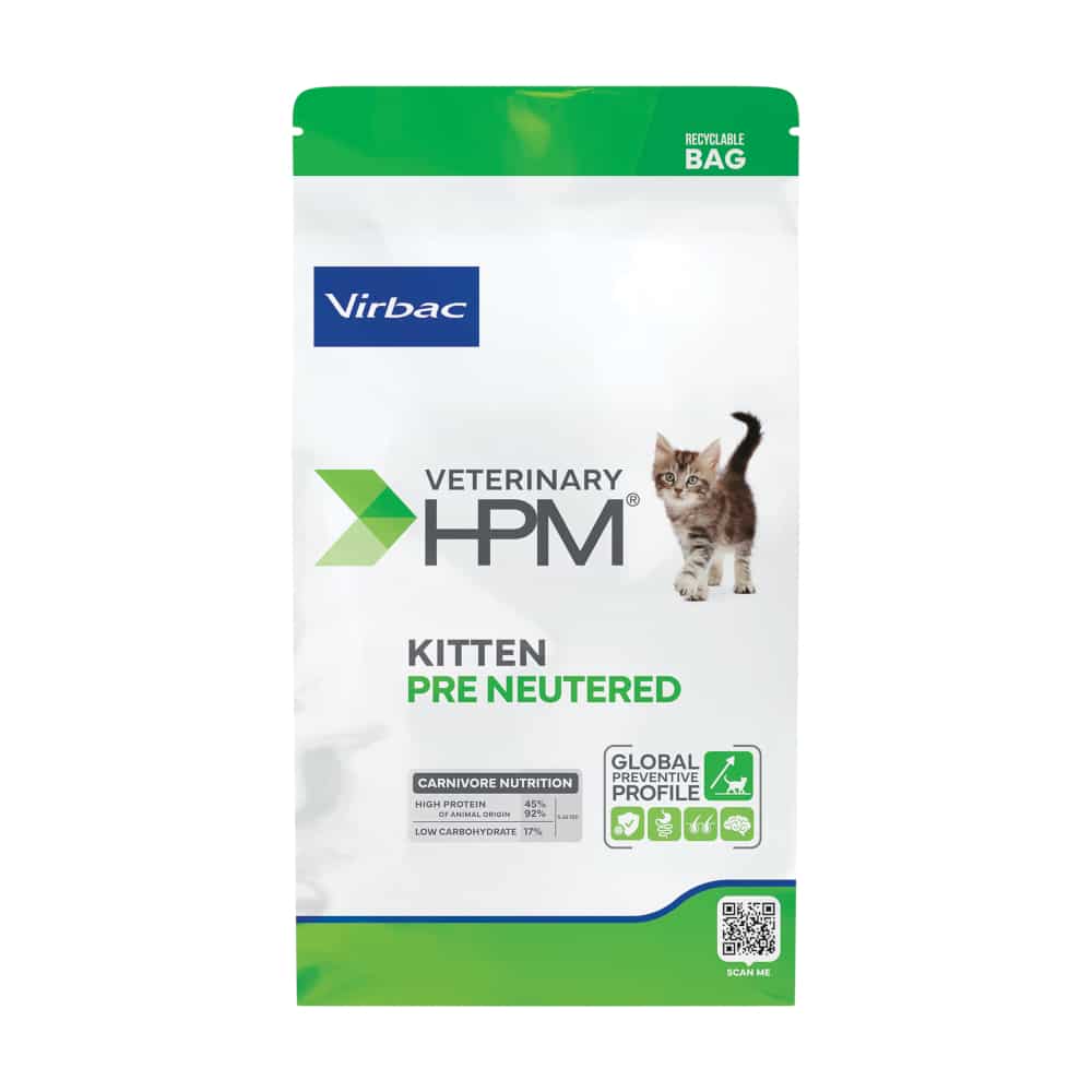 Virbac Veterinary HPM Baby Pre-Neutered Cat - 3 kg