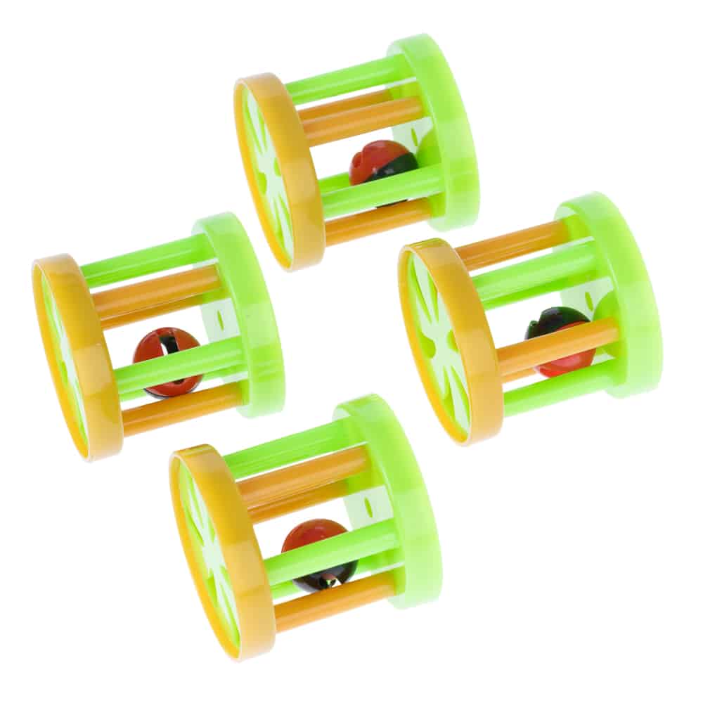 zooplus basics kattleksaksset burar med kulor - 4 st