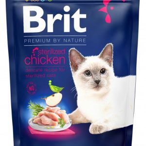 Brit Premium by Nature Kyckling steriliserade katter 300 g