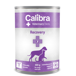 Calibra Veterinary Diet Recovery våtfoder för hundar och katter 6 x 400 g
