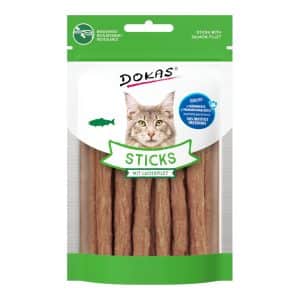 Dokas Sticks 30 g - med laxfilé