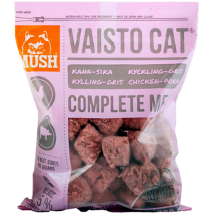 Vaisto Cat Kyckling-Gris 7,5 kg - Köttbullar - Katt - Kattfoder & kattmat - Färskfoder till katt - Mush - ZOO.se