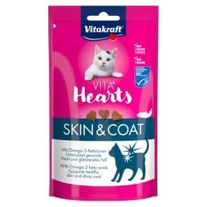 Vitakraft Vita Hearts Skin & Coat - Lax (40 g)