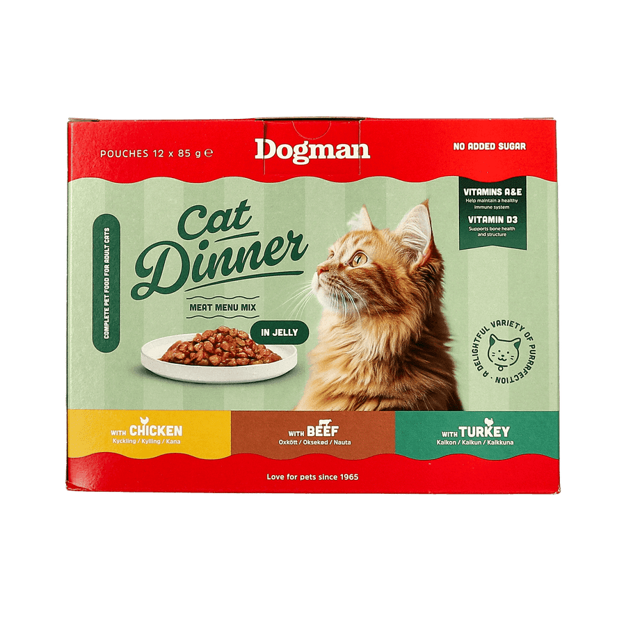 Cat Dinner In Jelly Våtfoder För Katt 12x85g
