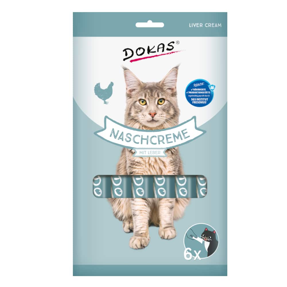 Dokas snackskräm med lever - Ekonomipack: 4 x 90 g