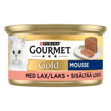 Gold Mousse Lax Våtfoder För Katt 85g