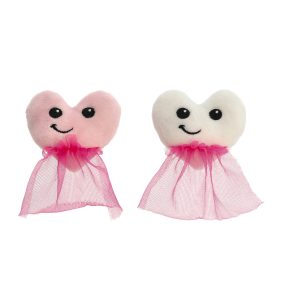 Kattleksak Valle Hjärta 2p Flerfärgad