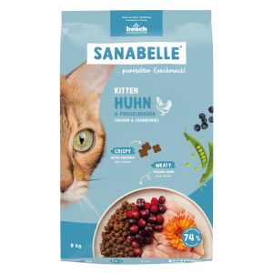 Sanabelle Kitten med kyckling - 8 kg