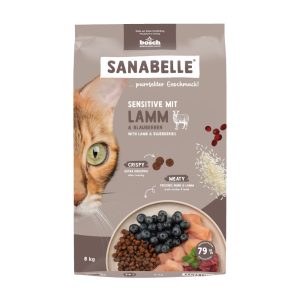 Sanabelle Sensitive med lamm & blåbär - 8 kg