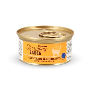 Sauce Blötmat För Katt Med Kyckling/räkor 70g