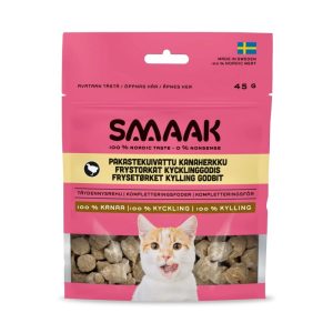 SMAAK Cat Frystorkat Kattgodis Kyckling 45 g