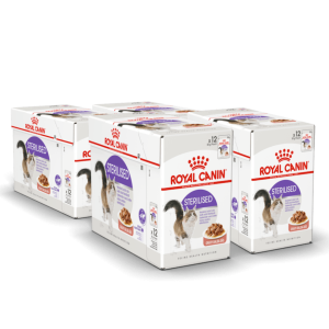 Sterilised Gravy Adult Våtfoder för katt 85 g x 48 st - Katt - Kattfoder & kattmat - Blötmat & våtfoder till katt - Royal Canin - ZOO.se