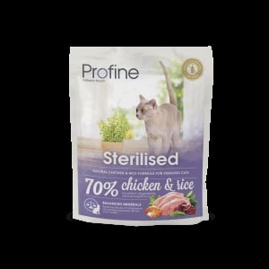 Sterilised Torrfoder För Katt 300g