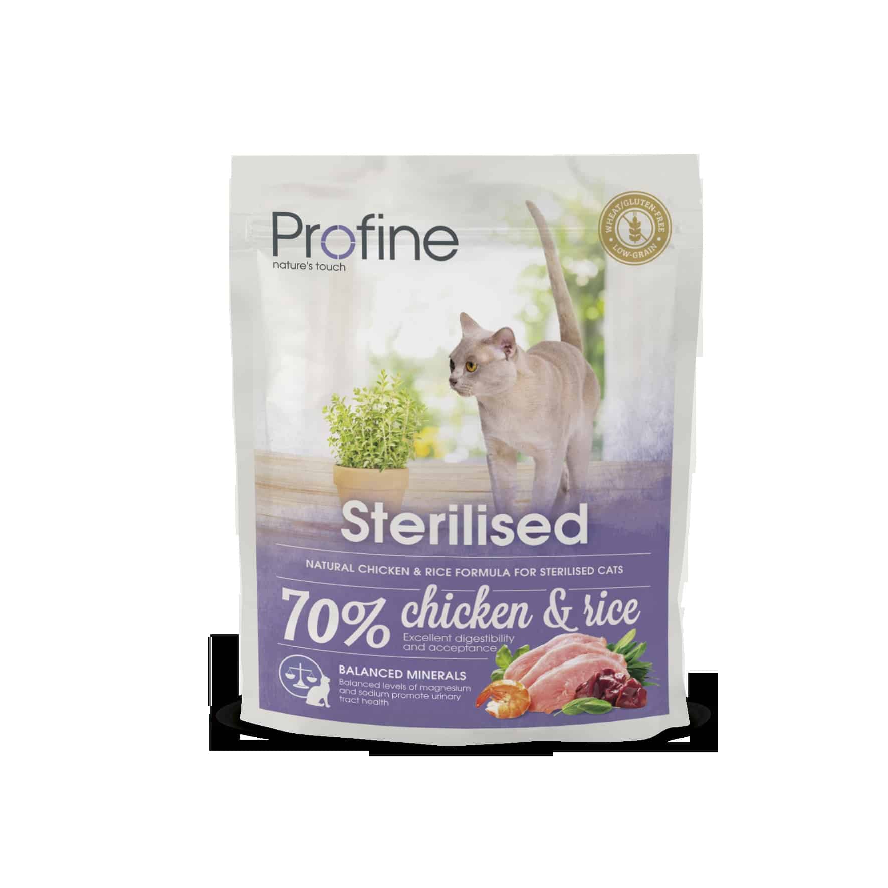 Sterilised Torrfoder För Katt 300g