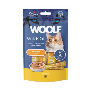 WOOLF Wildcat Cream Chicken - 5x14 g