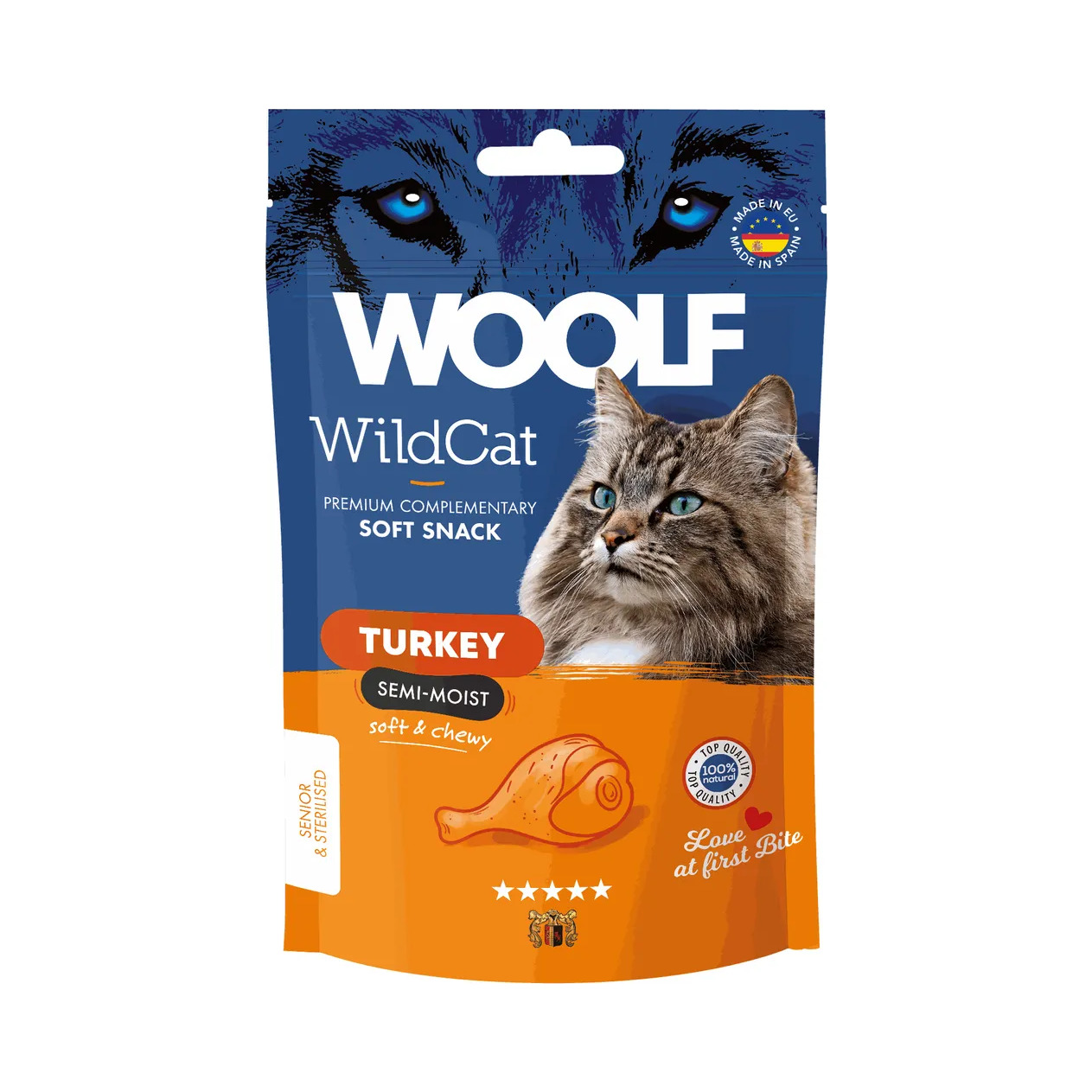 WOOLF Wildcat Snacks Turkey - 50 g